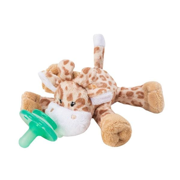 Nookums Núm Ti Silicone Kèm Thú Bông Cao Cấp An Toàn Cho Bé