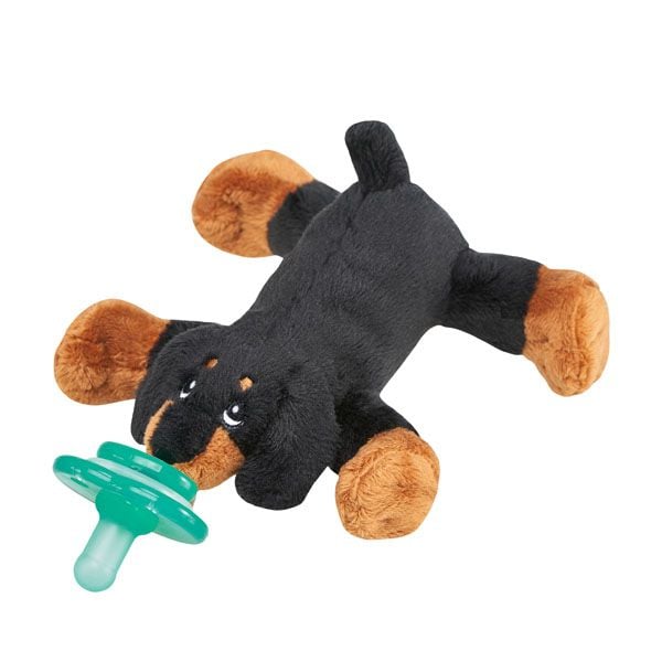 Nookums Núm Ti Silicone Kèm Thú Bông Cao Cấp An Toàn Cho Bé