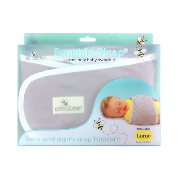 Anna&Eve Khăn Quấn Ngủ Ngon, Chống Giật Mình Cho Bé Sơ Sinh - Xám
