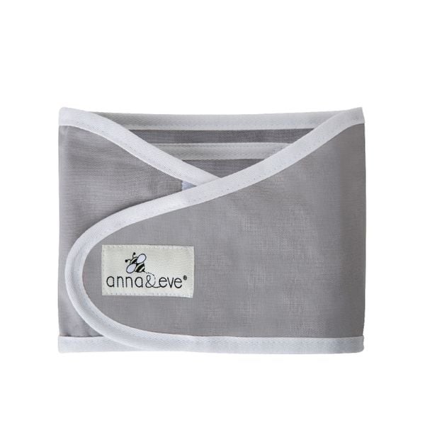 Anna&Eve Khăn Quấn Ngủ Ngon, Chống Giật Mình Cho Bé Sơ Sinh - Xám