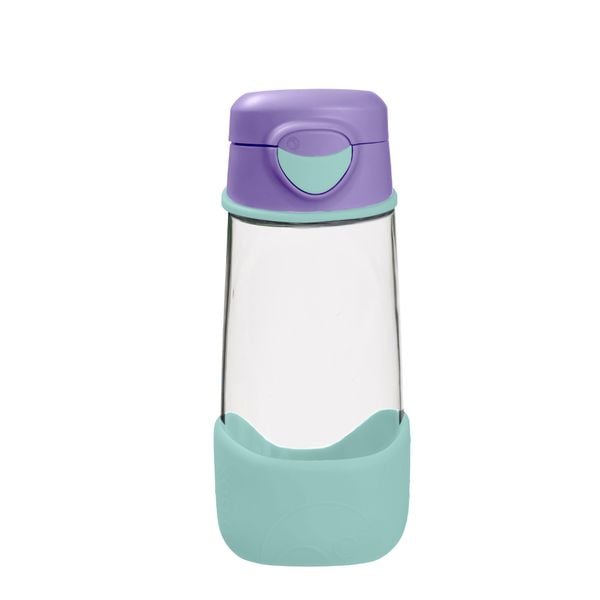b.box Bình Nước Vòi Silicone Chất Liệu Tritan Có Van Chống Sặc 450ml