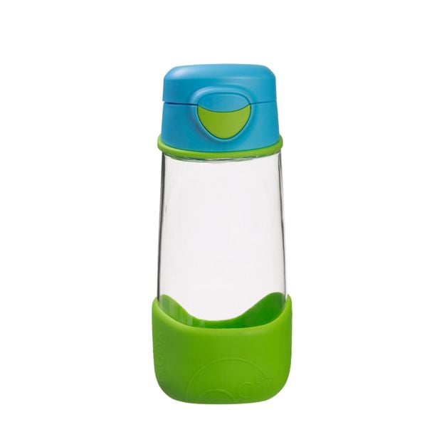 b.box Bình Nước Vòi Silicone Chất Liệu Tritan Có Van Chống Sặc 450ml