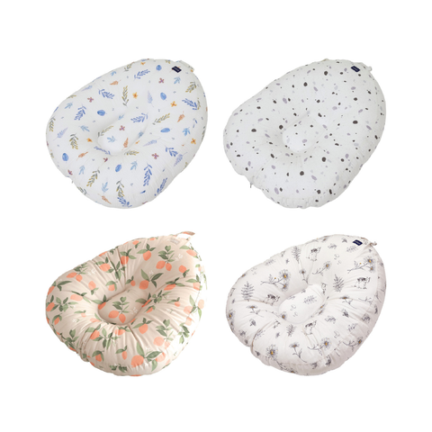 ELAVA COMBO GỐI CHỐNG TRÀO NGƯỢC CHO BÉ SƠ SINH, 100% BÔNG HUVIS KHÁNG KHUẨN