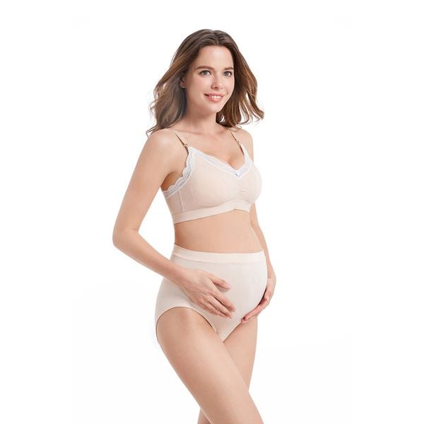 Shapee Quần Lót Bầu Cạp Cao Mềm Mại, Co Giãn, Freesize (Set 2 Cái)