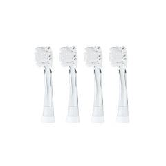 BRUSH-BABY BỘ 4 ĐẦU BÀN CHẢI THAY THẾ TIỆN DỤNG CHO BÀN CHẢI ĐIỆN SÓNG ÂM KIDZSONIC (TỪ 3 TUỔI)