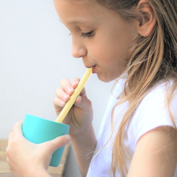 MinikOiOi Set Cọ Rửa & Ống Hút Silicone Cho Bé