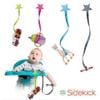 LIL' SIDEKICK DÂY ĐAI ĐA NĂNG SILICONE CỐ ĐỊNH ĐỒ VẬT CHO BÉ CÓ KHÓA 2 ĐẦU THÔNG MINH - XANH LÁ
