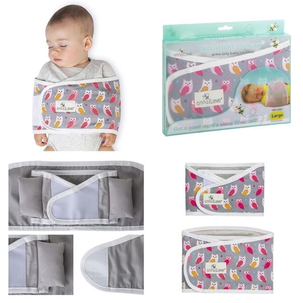 Anna&Eve Khăn Quấn Ngủ Ngon, Chống Giật Mình Cho Bé Sơ Sinh