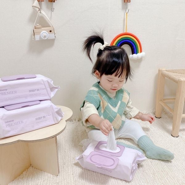 Bebesup Khăn Giấy Ướt Sensitive An Toàn Cho Mẹ & Bé