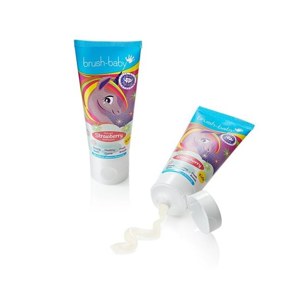 Brush-Baby Combo 6 Kem Đánh Răng Có Fluoride Cho Bé Mọi Độ Tuổi (50ml)