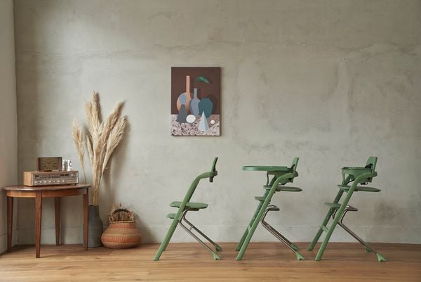 Unilove Ghế Ăn Dặm 2 Trong 1 Grow With Me Có 6 Mức Điều Chỉnh Độ Cao, Chân Ghế Chống Trượt