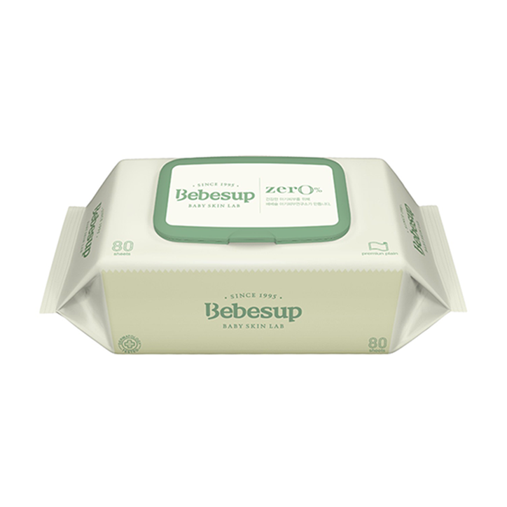 BEBESUP KHĂN GIẤY ƯỚT CHẤT LIỆU VẢI KHÔNG DỆT MỀM MẠI, AN TOÀN CHO MẸ VÀ BÉ - ZERO