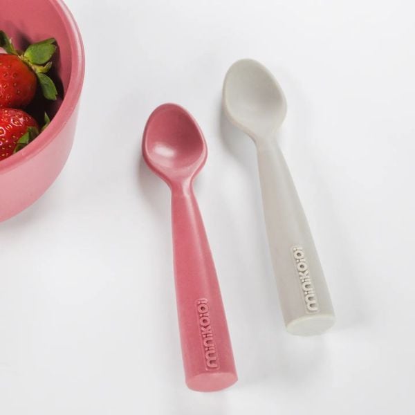 MinikOiOi Muỗng Ăn Dặm Silicone Cho Bé