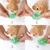 NOOKUMS NÚM TI SILICONE KÈM THÚ BÔNG CAO CẤP AN TOÀN CHO BÉ  - HƯƠU CAO CỔ HỒNG