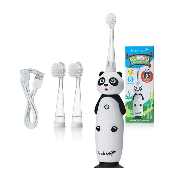 Brush-Baby Bàn Chải Điện Sóng Âm Kèm Sạc WildOnes Cho Bé (0 - 10 Tuổi)