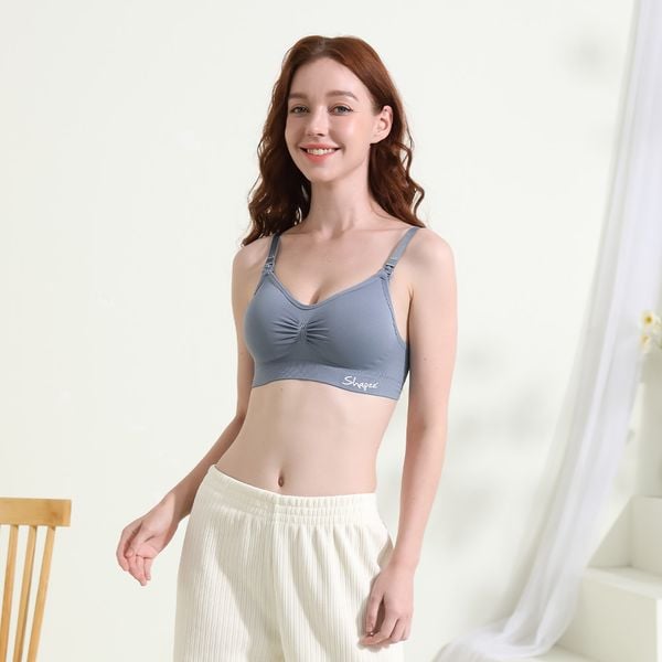 Shapee Áo Lót Bầu & Cho Con Bú Classic Không Gọng, Tặng Kèm Miếng Nối