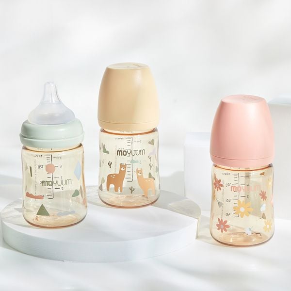 MOYUUM BÌNH SỮA PPSU CAO CẤP ALL IN ONE CHO BÉ
