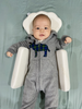 BABYWORKS BỘ GỐI CHẶN GIÚP BÉ NẰM NGỬA, CHỐNG LẬT, DUY TRÌ TƯ THẾ THÍCH HỢP VÀ AN TOÀN CHO BÉ