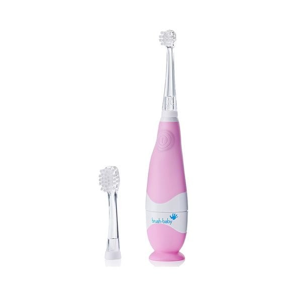 Brush-Baby Bộ 2 Đầu Bàn Chải Thay Thế Bàn Chải Điện Sóng Âm BabySonic (0 - 18 Tháng)