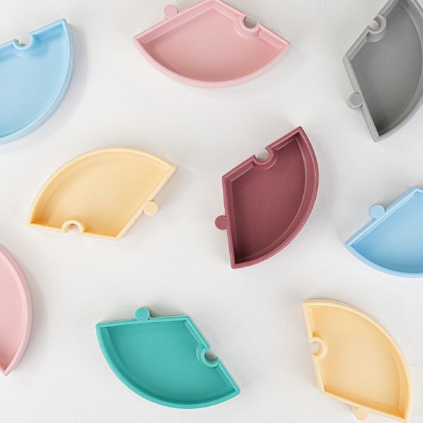 MinikOiOi Khay Ăn Dặm Silicone Có Thể Tháo Rời