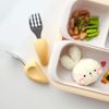 MOYUUM BỘ THÌA DĨA HÌNH TRÁI TIM CHO BÉ TẬP ĂN DẶM