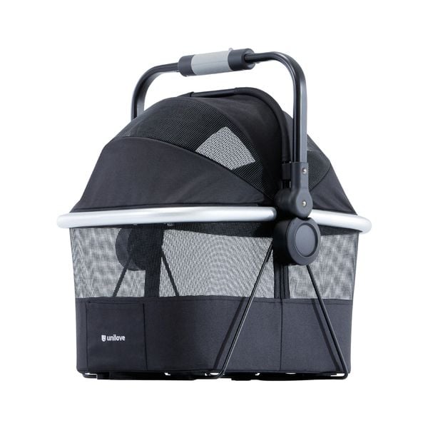Unilove Xe Đẩy Siêu Nhẹ 3 Trong 1 On-the-Go Ghế Ngồi Xoay 360 Độ, Có Thể Gấp Gọn