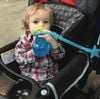 LIL' SIDEKICK DÂY ĐAI ĐA NĂNG SILICONE CỐ ĐỊNH ĐỒ VẬT CHO BÉ CÓ KHÓA 2 ĐẦU THÔNG MINH - XANH LÁ