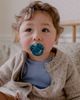 BIBS NÚM TI TRÒN DELUX CHẤT LIỆU SILICONE MỀM MẠI HỖ TRỢ CHỈNH NHA CHO BÉ, TẶNG KÈM HỘP ĐỰNG TI TIỆN LỢI