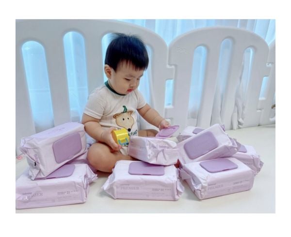 Bebesup Khăn Giấy Ướt Premier An Toàn Cho Mẹ & Bé