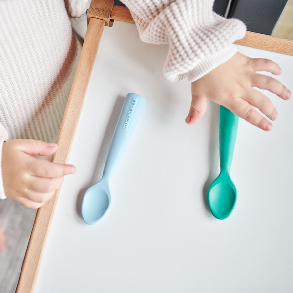 MinikOiOi Muỗng Ăn Dặm Silicone Cho Bé