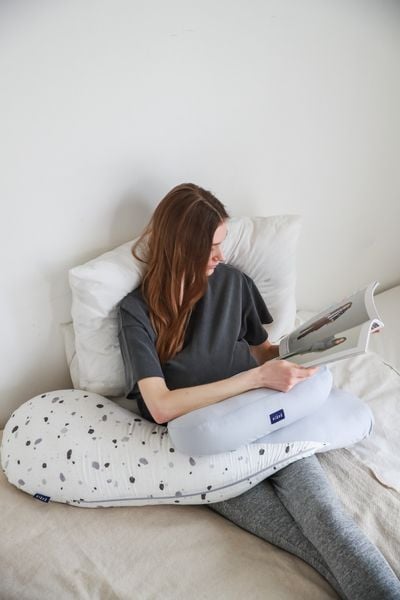 Elava Ruột Gối Bầu Đa Năng Chữ H Nâng Đỡ Toàn Thân, 100% Bông Huvis Kháng Khuẩn (Không Kèm Vỏ Gối)