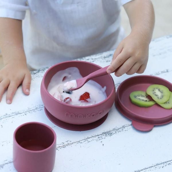 MinikOiOi Muỗng Ăn Dặm Silicone Cho Bé
