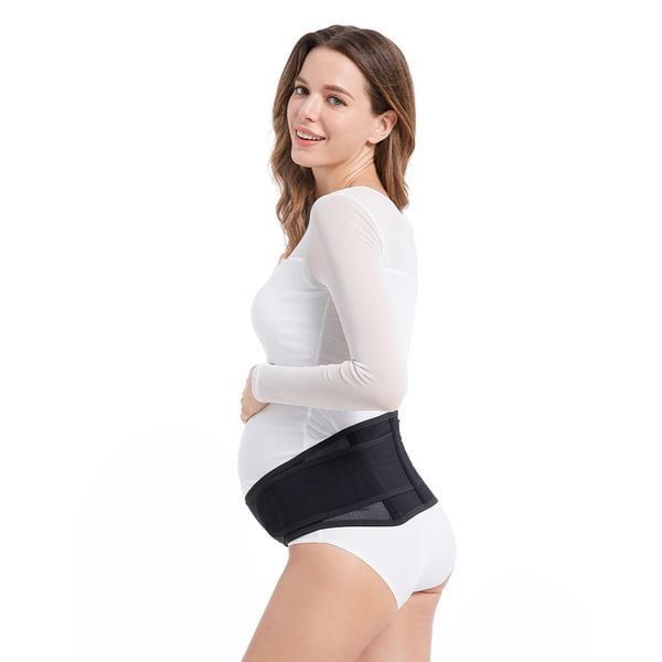 Shapee Đai Nâng Đỡ Bụng Cho Mẹ Bầu Đàn Hồi Cao, Hỗ Trợ Giảm Đau Lưng Dưới Hiệu Quả