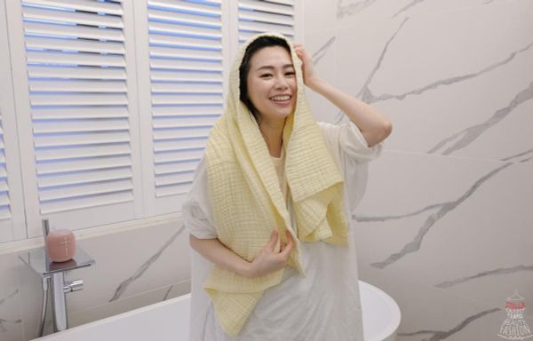 L'Ange Khăn Tắm/Khăn Quấn/Chăn Đắp Vải Bông 9 Lớp 70x120cm