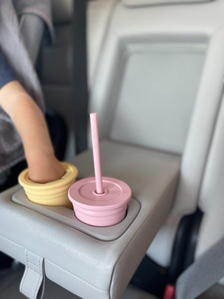 MinikOiOi Cốc Uống Nước Đa Năng Kèm Ống Hút & Nắp Đậy Silicone