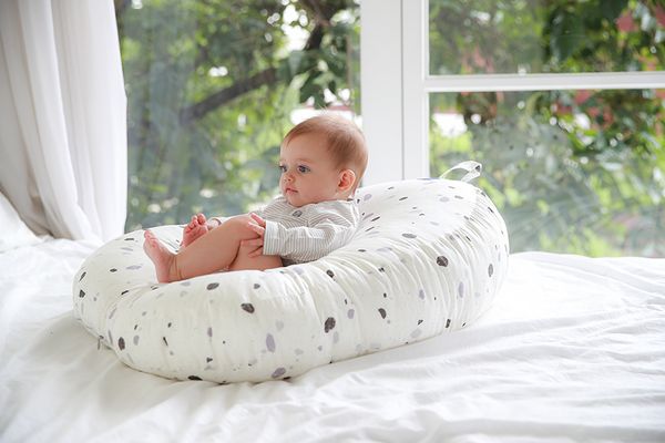 Elava Ruột Gối Chống Trào Ngược Cho Bé Sơ Sinh, 100% Bông Huvis Kháng Khuẩn (Không Kèm Vỏ Gối)