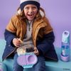 B.BOX SET HỘP CƠM TRƯA/ĐỒ ĂN VẶT, TÚI ĐỰNG HỘP CƠM VÀ BÌNH NƯỚC PHIÊN BẢN FROZEN CHO BÉ