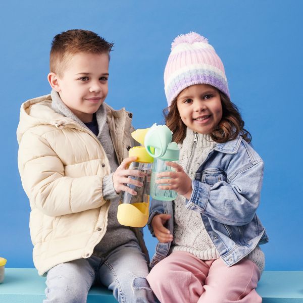 b.box Bình Nước JNR. 380ml Đầu Hút Silicone Cho Bé