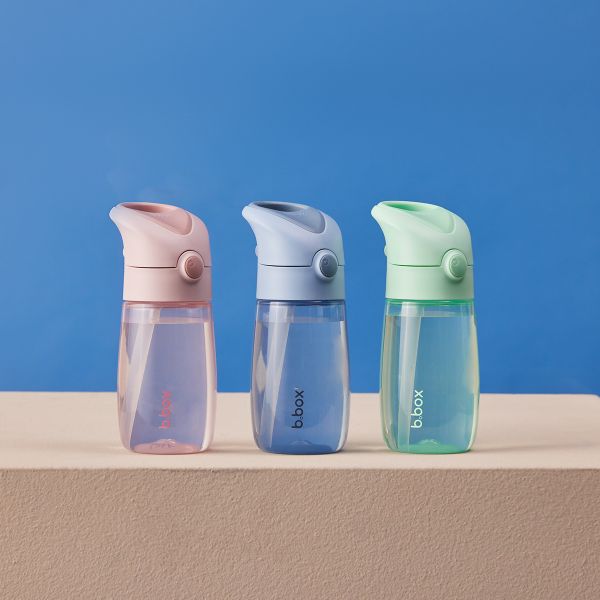b.box Bình Nước JNR. 380ml Đầu Hút Silicone Cho Bé