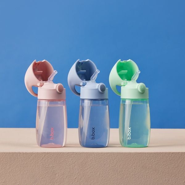 b.box Bình Nước JNR. 380ml Đầu Hút Silicone Cho Bé