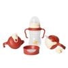 B.BOX BỘ BÌNH NƯỚC 4 NẮP THAY THẾ TIỆN DỤNG CHO 4 GIAI ĐOẠN PHÁT TRIỂN CỦA BÉ 240ML