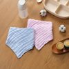 L'ANGE YẾM TAM GIÁC VẢI BÔNG 6 LỚP 28x28cm (SET 2 CÁI)
