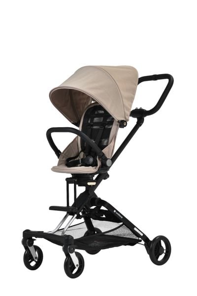 Unilove Xe Đẩy Siêu Nhẹ 3 Trong 1 On-the-Go Ghế Ngồi Xoay 360 Độ, Có Thể Gấp Gọn