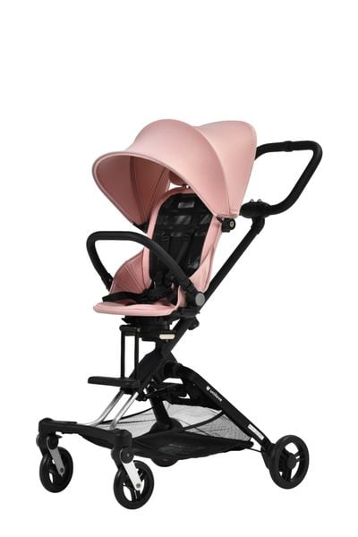 Unilove Xe Đẩy Siêu Nhẹ 3 Trong 1 On-the-Go Ghế Ngồi Xoay 360 Độ, Có Thể Gấp Gọn
