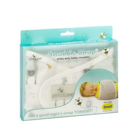 ANNA&EVE KHĂN QUẤN NGỦ NGON, Ủ QUẤN TAY CHỐNG GIẬT MÌNH CHO BÉ SƠ SINH - ALPACA MÀU TRẮNG