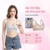 SHAPEE ÁO LÓT BẦU VÀ CHO CON BÚ COZY KHÔNG GỌNG KHÔNG ĐƯỜNG MAY, MỀM MẠI, ĐÀN HỒI, CÓ NÚT THÁO TIỆN LỢI, TẶNG KÈM MIẾNG NỐI MÓC ÁO