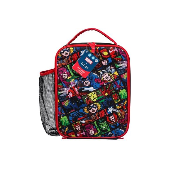 b.box Set Hộp Cơm, Túi Đựng & Bình Nước Phiên Bản Avengers Cho Bé