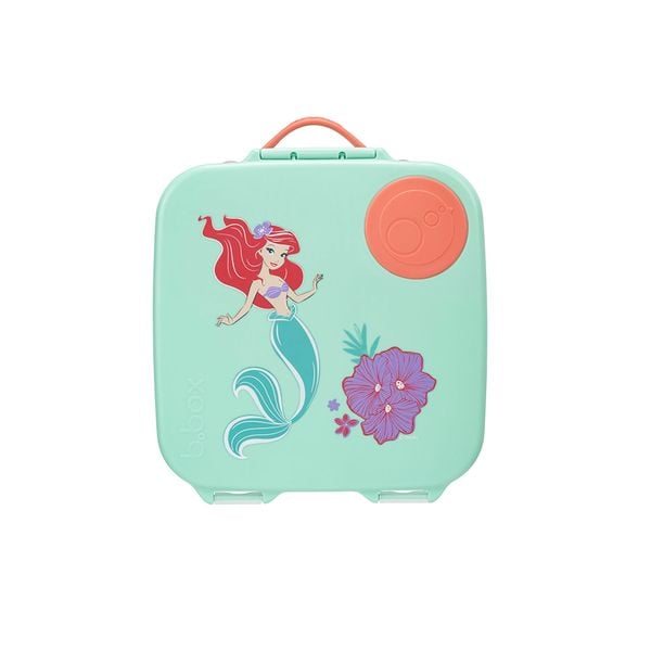 b.box Set Hộp Cơm, Túi Đựng & Bình Nước Phiên Bản Little Mermaid Cho Bé