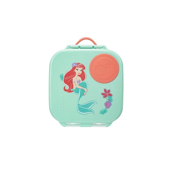 b.box Set Hộp Cơm, Túi Đựng & Bình Nước Phiên Bản Little Mermaid Cho Bé