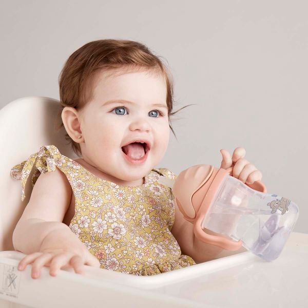 b.box Bộ Bình Nước 4 Nắp Thay Thế Tiện Dụng Cho 4 Giai Đoạn Phát Triển Của Bé